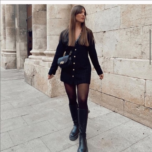 Zara weave textured dress - Picture 5 of 10